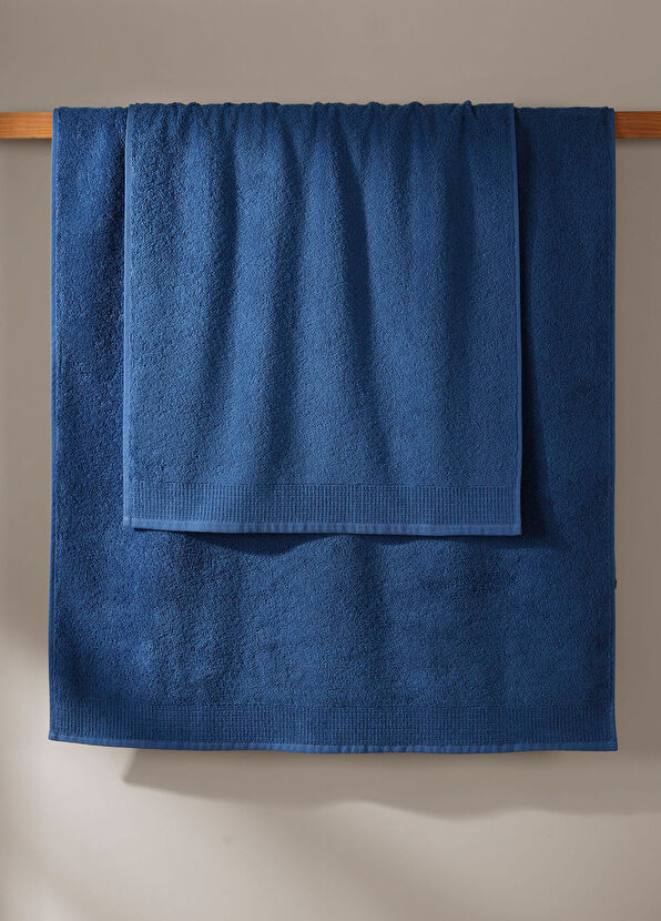 Irya Oasis Ördek Mavi Pamuklu Banyo Havlusu 70x140 cm - 2