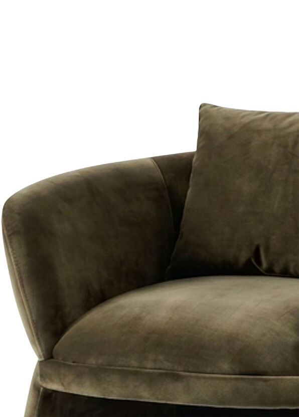 Bekaliving Burano Green Velvet Armchair - 4