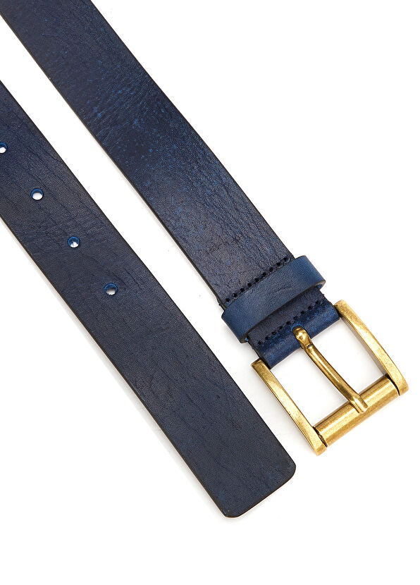 Beymen Club Lacivert Erkek Deri Kemer - 2