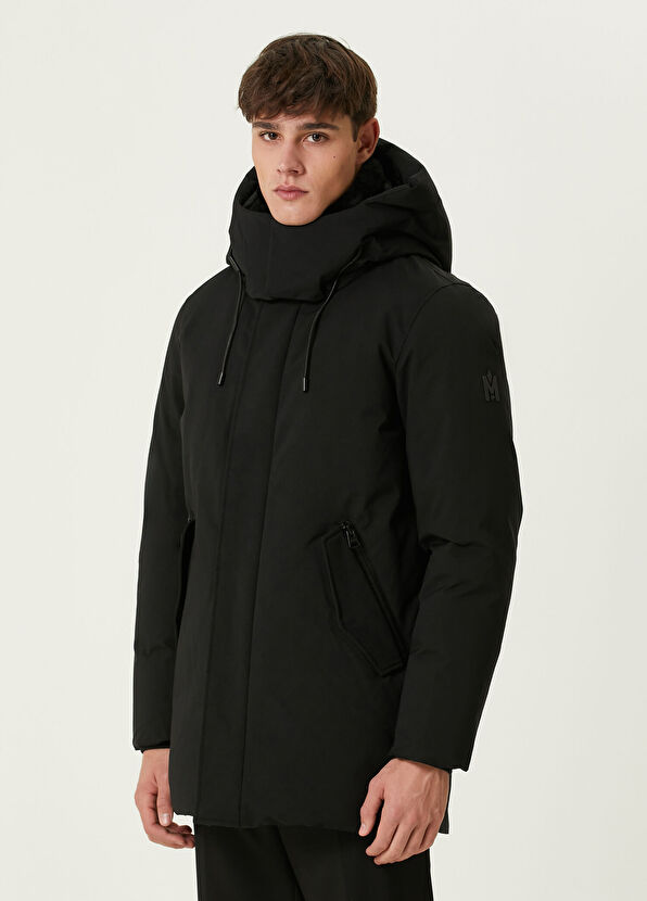 Mackage Sullivan Siyah Kapüşonlu Parka - 3