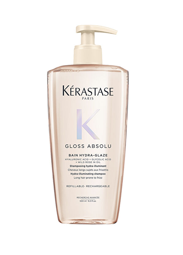 Kerastase Gloss Absolu Bain Hydra-Glaze Shine Shampoo for Frizz-Prone Hair 500 ml - 1