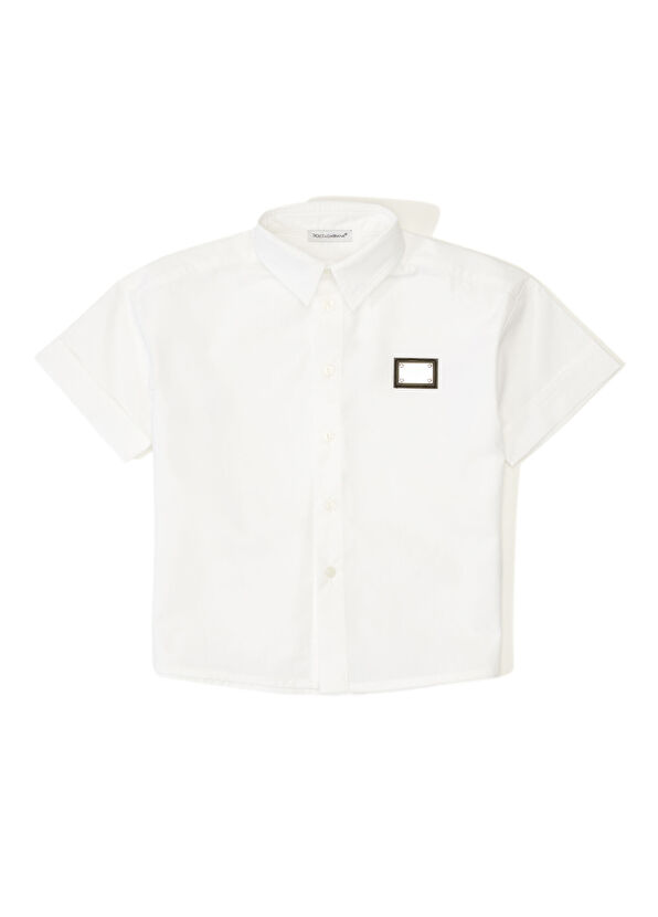 Dolce&Gabbana Beyaz Erkek Çocuk Gömlek - 1