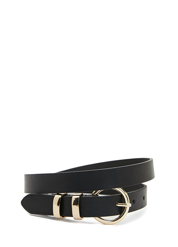 Beymen Club Siyah Kadın Deri Kemer - 3