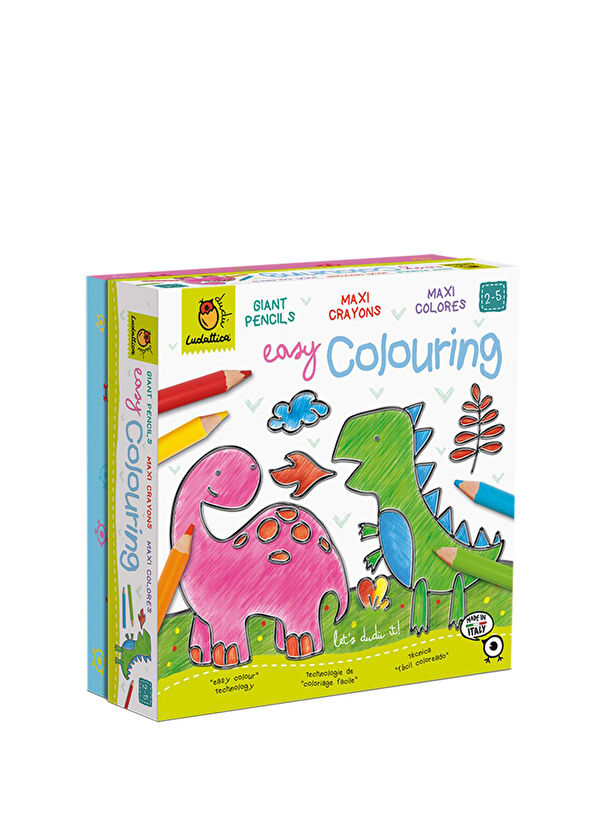Ludattica Easy Coloring Coloring Book Set - 1