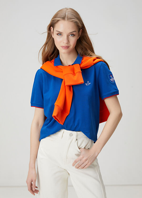 Beymen Club x Anadolu Efes Blue Polo T-Shirt - 1