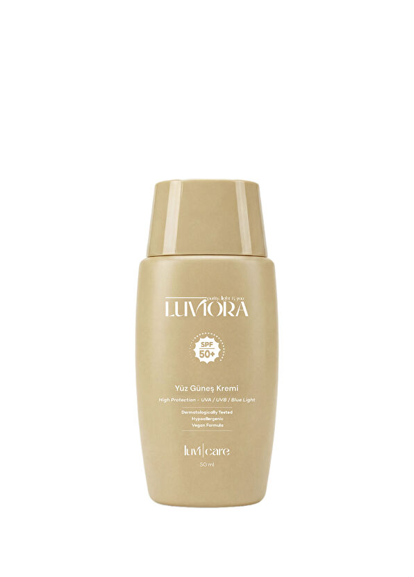 Luviora Organics Care Hassas Ciltler İçin SPF50+ Yüz Bakım ve Güneş Kremi 50 ml - 1