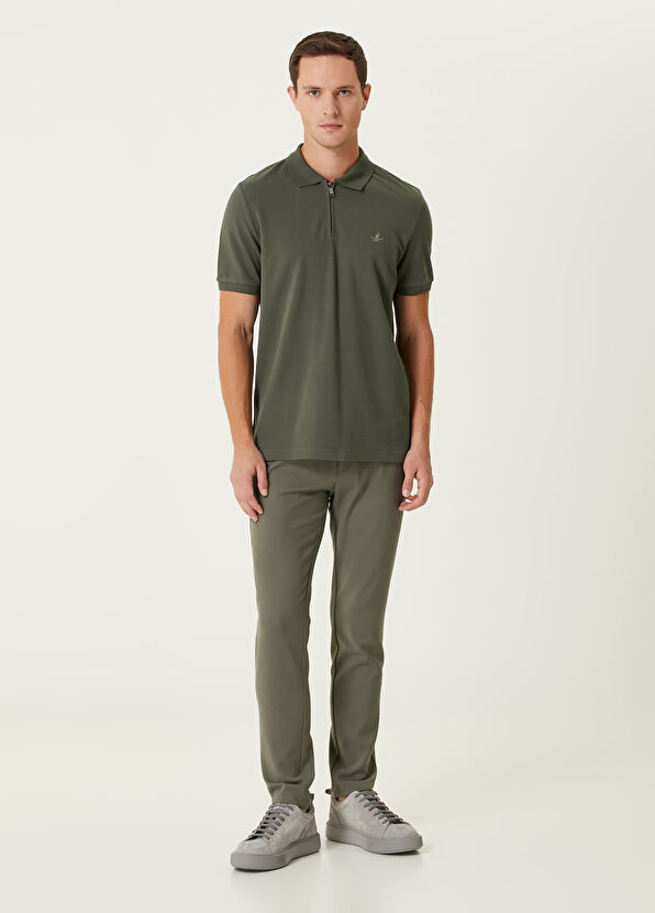 Beymen Club Comfort Fit Haki Polo Yaka T-shirt - 2