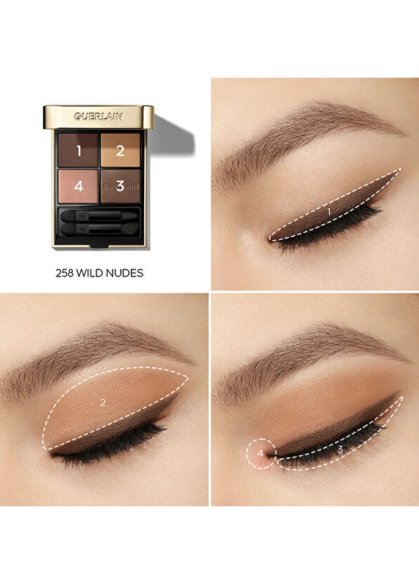 Guerlain Ombres G Eye Shadow Wild Nudes - 3