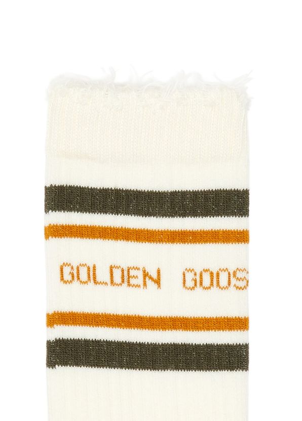 Golden Goose Krem Erkek Çorap - 2