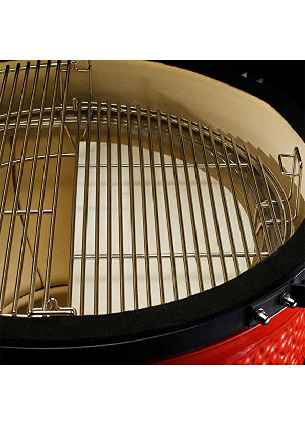 Kamado Joe Big Joe I Kırmızı Seramik Kömürlü Barbekü - 2