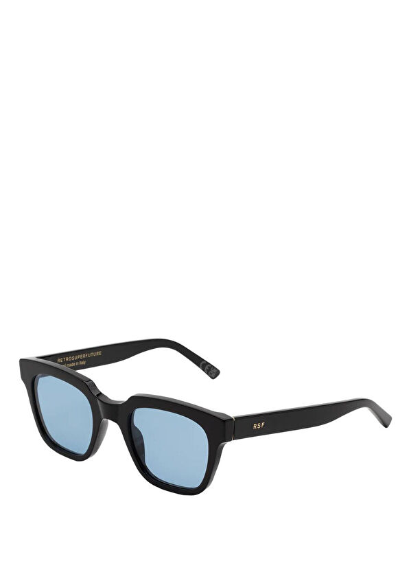 Retro Super Future Giusto Azure Black Acetate Unisex Sunglasses - 1