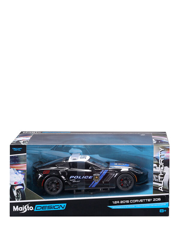 Maisto 2015 Corvette Z06 1:24 Model Araba 32516 - 4
