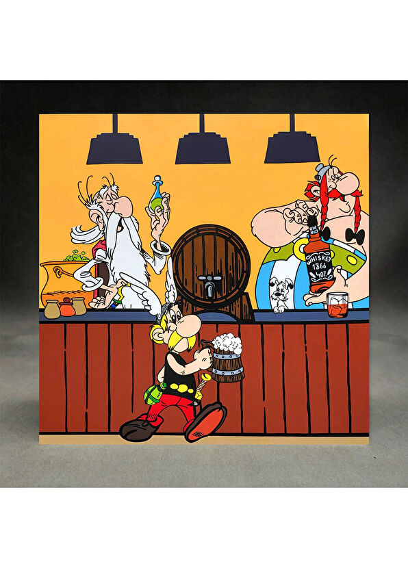 Red Art İstanbul Hamid Tolouei Fard Tuval Üzeri Akrilik Resim - 2