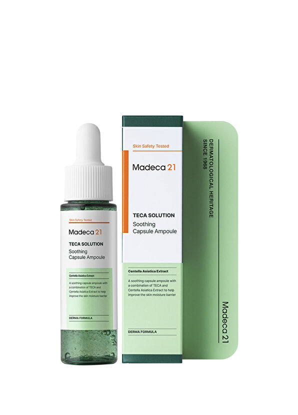 Centellian24 Madeca21 Teca Solution Soothing Capsule Ampoule Onarıcı Konsantre Nem Cilt Serumu 30 ml - 2