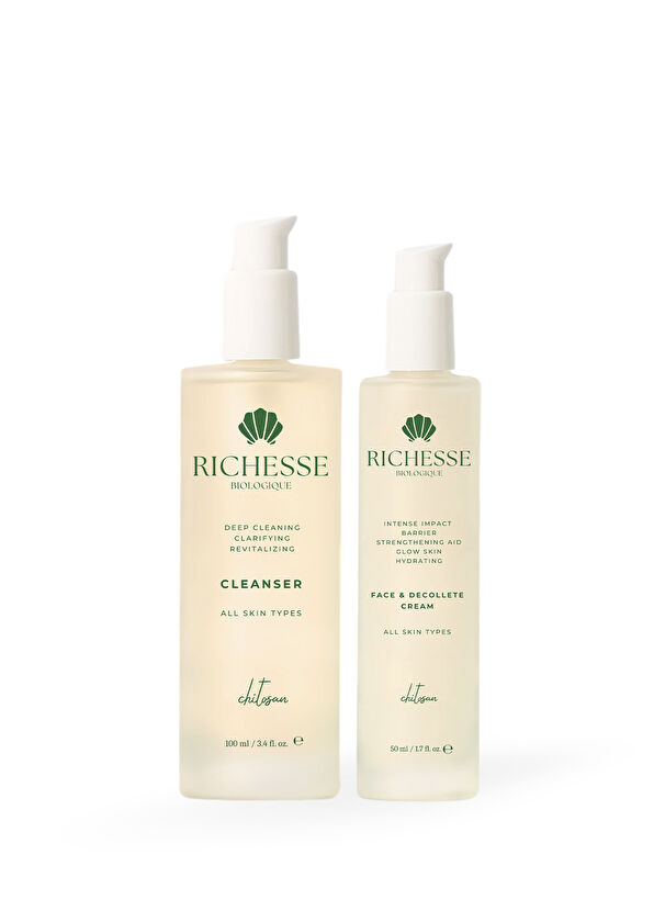 Richesse Biologique Privileged Arındırıcı & Nemlendirici Cilt Bakım Seti  - 1