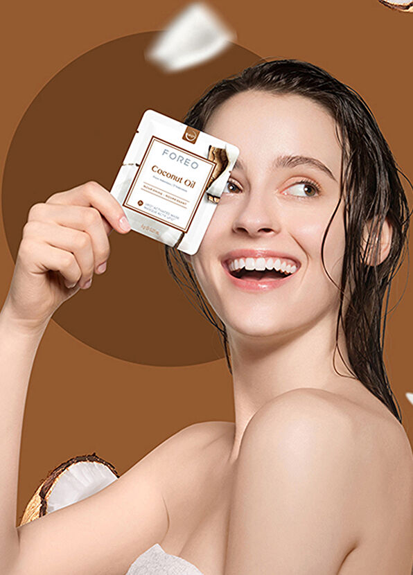 Foreo UFO™ Coconut Oil Besleyici 6'lı Aktif Maske - 2