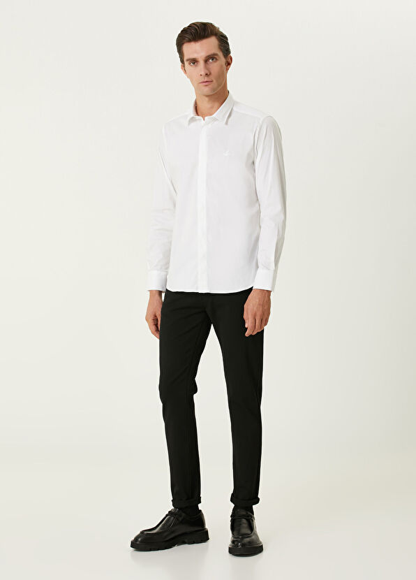 Beymen Club Slim Fit White Shirt - 3