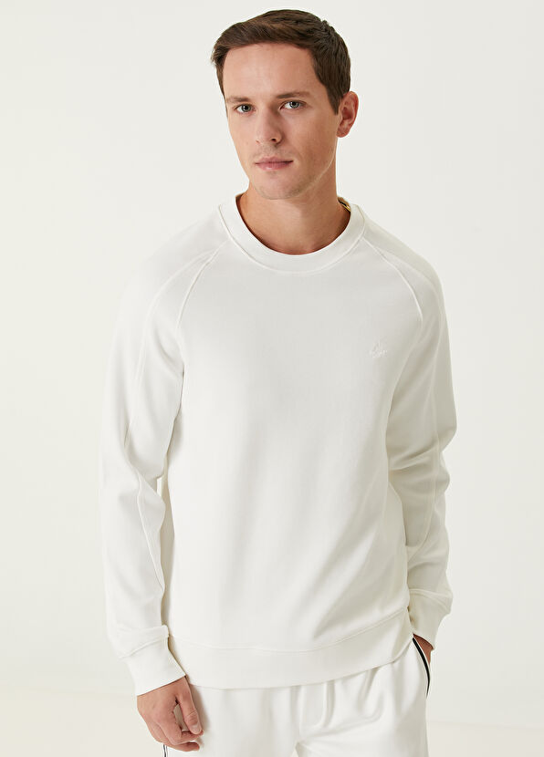 Beymen Club White Long Sleeve T-Shirt - 2