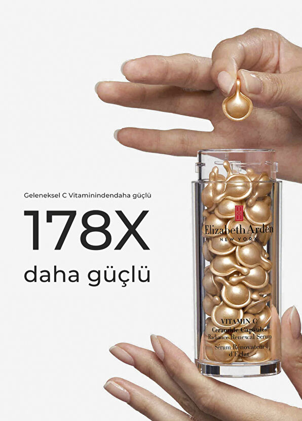 Elizabeth Arden Vitamin C Ceramide Capsules Radiance Renewal 90 Kapsül Yaşlanma Karşıtı Cilt Serumu - 4