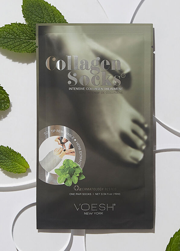 Voesh New York Collagen Socks Kolajen Naneli Ayak Maskesi - 3