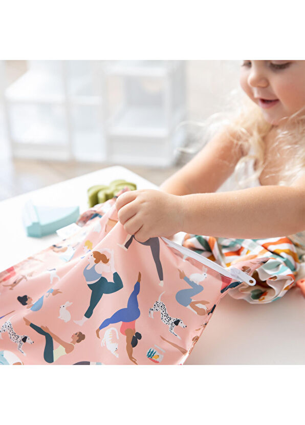 Bumkins Yoga Pals Unisex Baby Wet Dirty Bag - 3