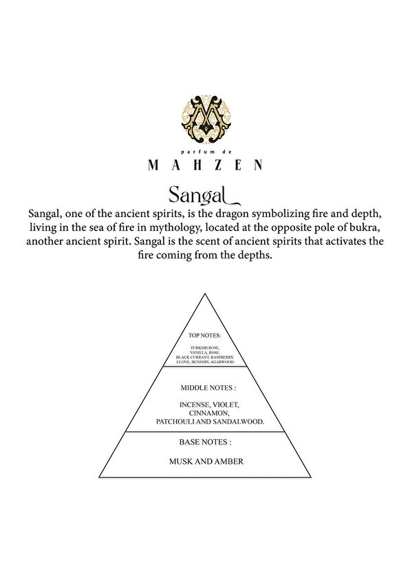 Parfum de Mahzen Sangal Extraıt De Parfum 100 ml Unisex Pafüm - 3