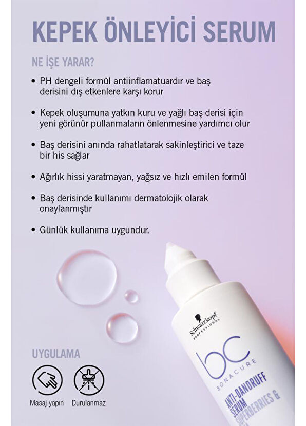 Bonacure BC Clean Anti-Dandruff Hair Serum 100 ml - 2