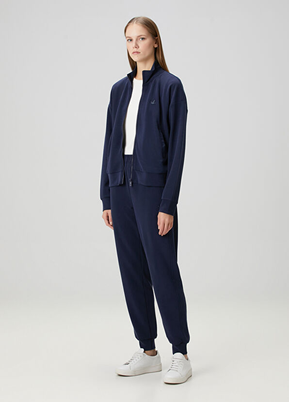 Beymen Club Lacivert Fermuarlı Sweatshirt - 2