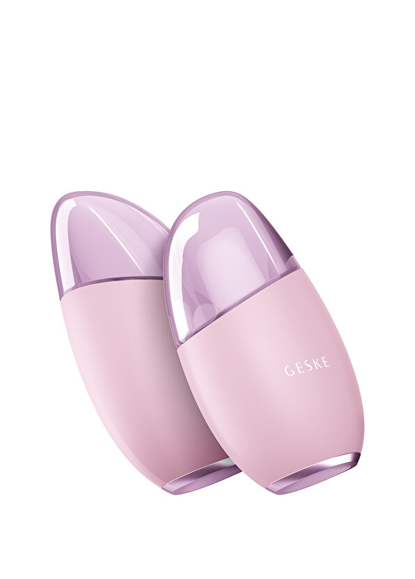 Geske Set of 5 Skin Care Devices with Pink Firming Cleanser and Massager - 4