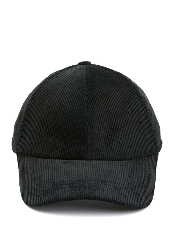 Beymen Club Navy Blue Velvet Hat - 2