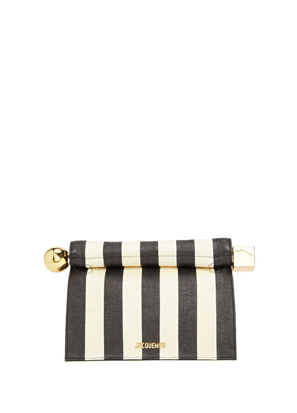 The Rond Carré Bej Siyah Kadın El Portföyü - Görsel 2