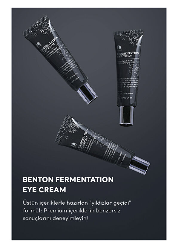 Benton Fermentation Yaşlanma Karşıtı Premium Fermente Göz Kremi 30 g - 2