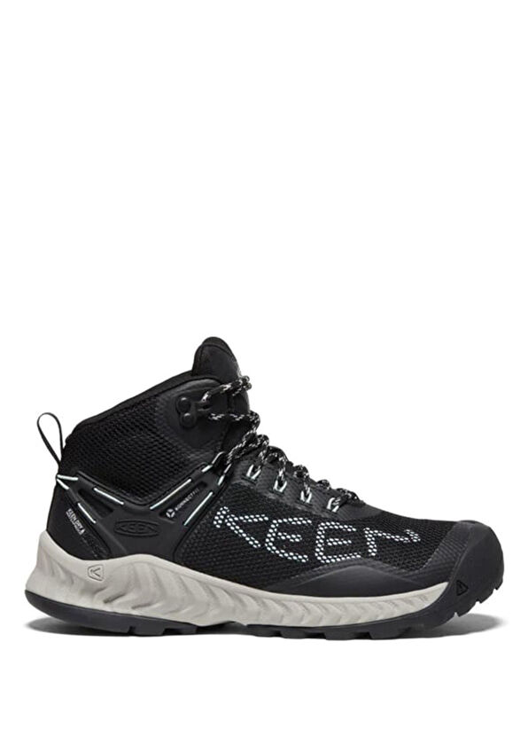 Keen Nxis Evo Black Blue Glass Waterproof Women's Hiking Boot - 1