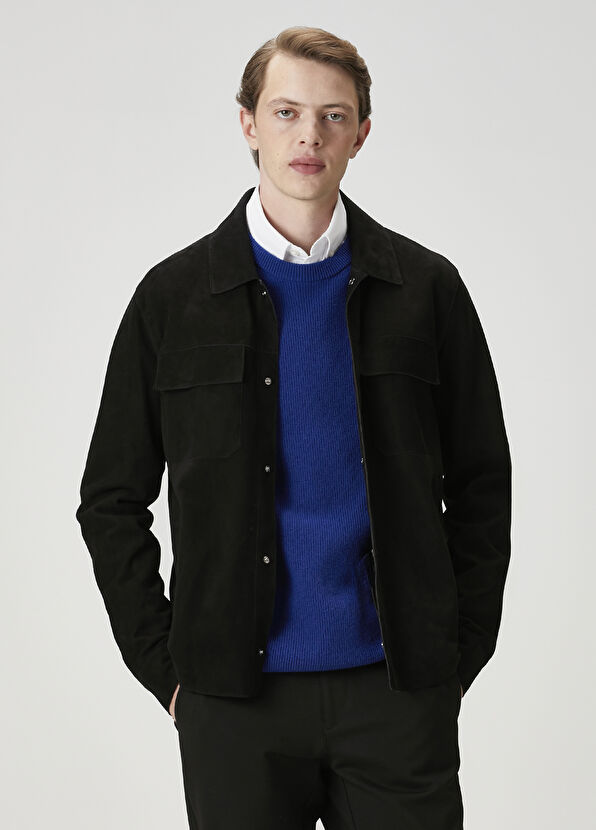 Beymen Club Siyah Süet Gömlek - 2