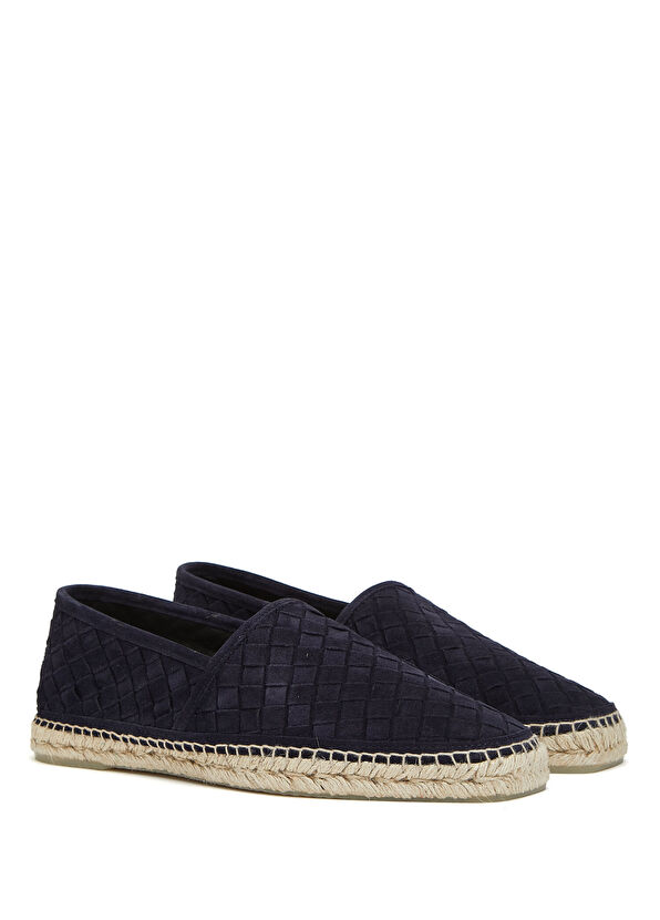 Porto/186 Lacivert Erkek Süet Espadril - Görsel 3