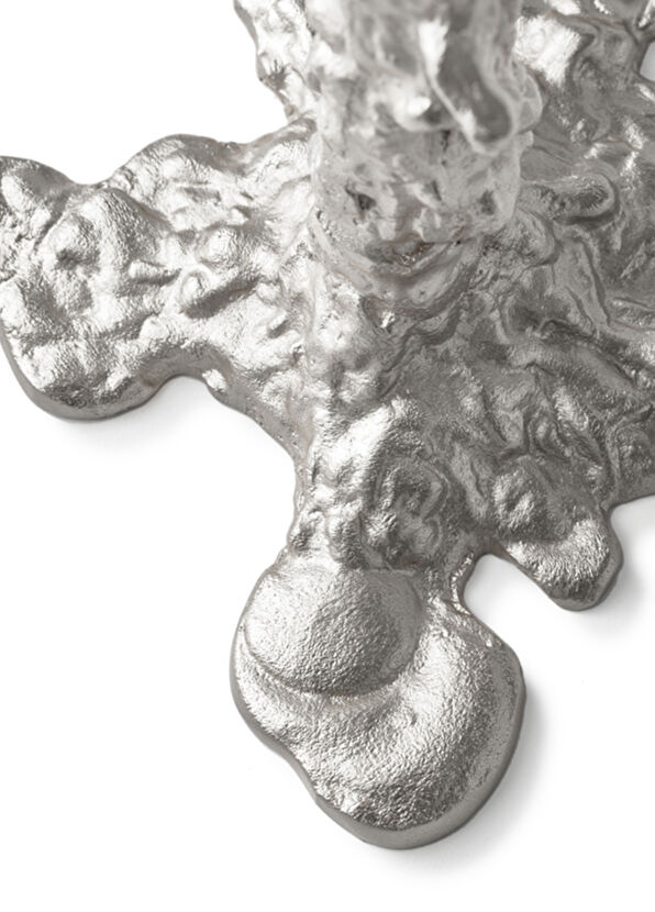 Pols Potten Drip Silver Candlestick - 3