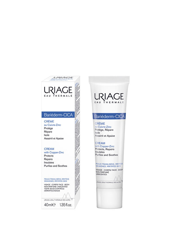Uriage Bariederm Cica Soothing Repair Face & Body Cream 40 ml - 2