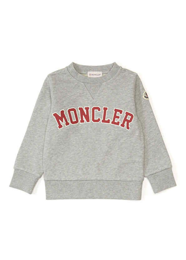 Moncler Gri Erkek Çocuk Sweatshirt - 1