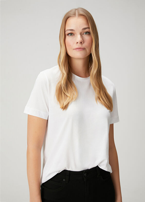 Beymen Club Beyaz T-shirt - 2