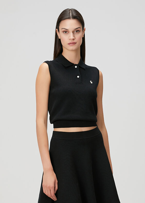 Polo Ralph Lauren Siyah Polo Süveter - 1