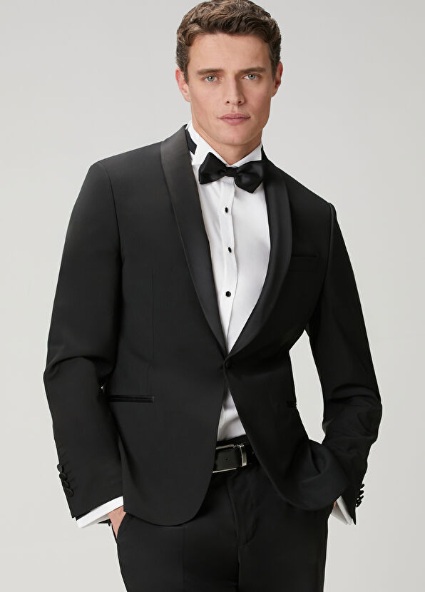 Beymen Club Black Wool Tuxedo - 2