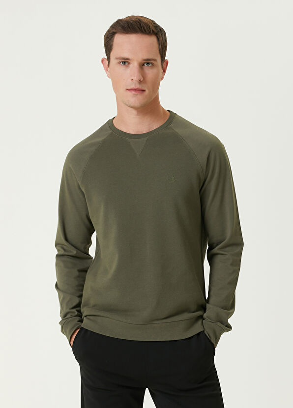 Beymen Club Açık Haki Uzun Kollu T-shirt - 1