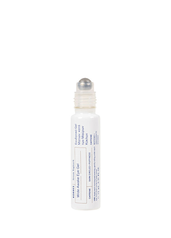 Korres Greek Yoghurt Wide Awake Eye Gel Roller Revitalizing Gel Eye Serum 15 ml - 1