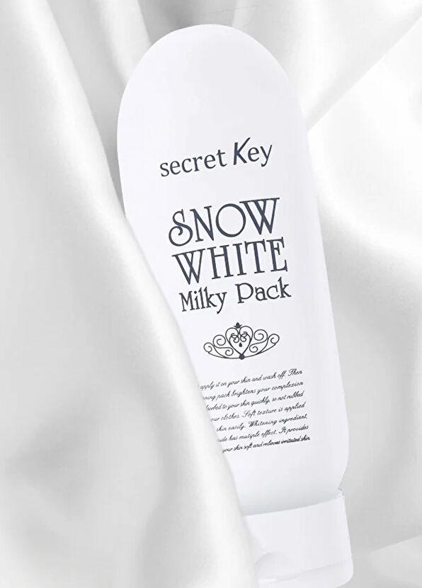 Secret Key Snow White Milky Pack Vücut İçin Cilt Beyazlatıcı Wash-Off Maske 200 gr - 2