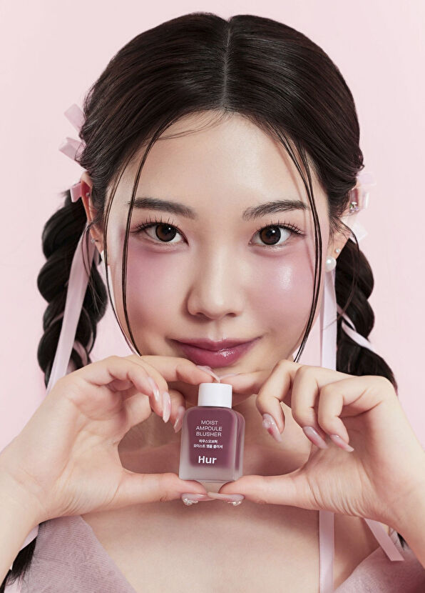 House Of Hur Moist Ampoule Blusher #08 Berry Purple Blush 20 ml - 2