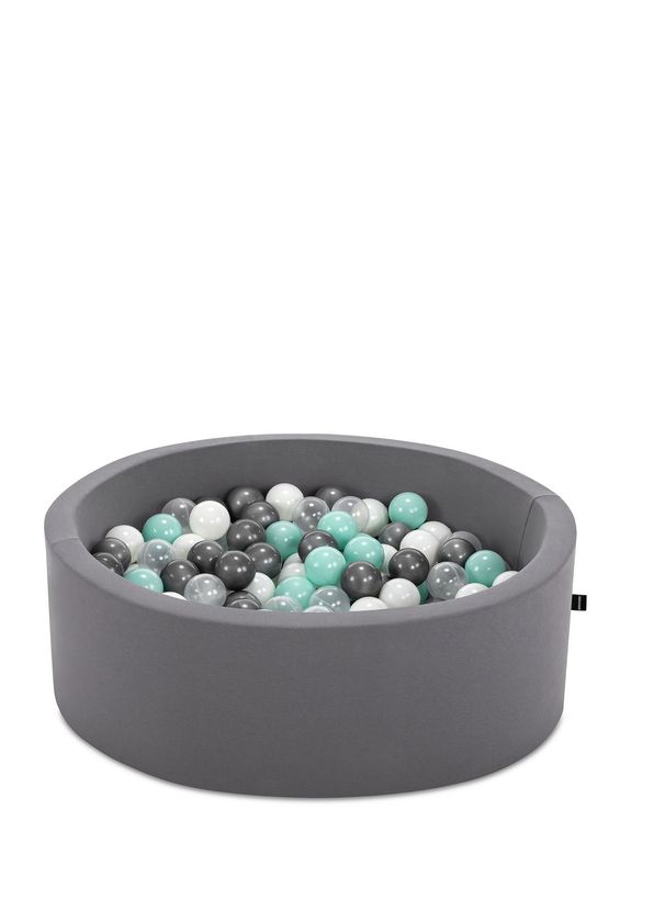 Wellgro Bubble Pops 200 Toplu 4 Renkli Pastel Gri Top Havuzu   - 2