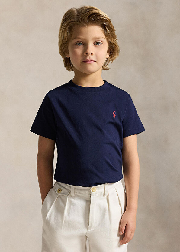 Polo Ralph Lauren Lacivert Unisex Çocuk T-shirt - 1