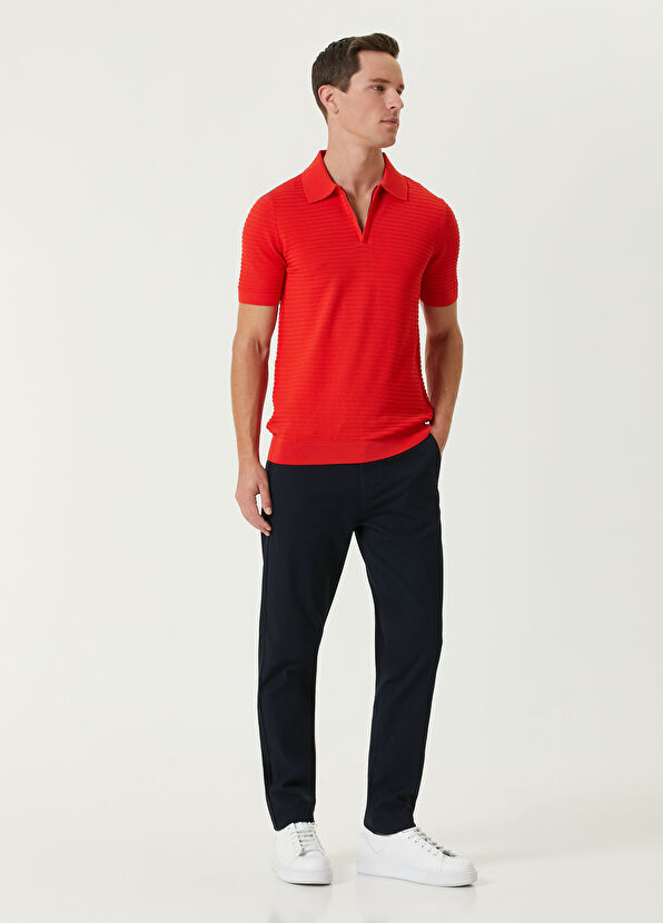 Beymen Club Nar Çiçeği Polo Yaka Kısa Kollu Triko - 3