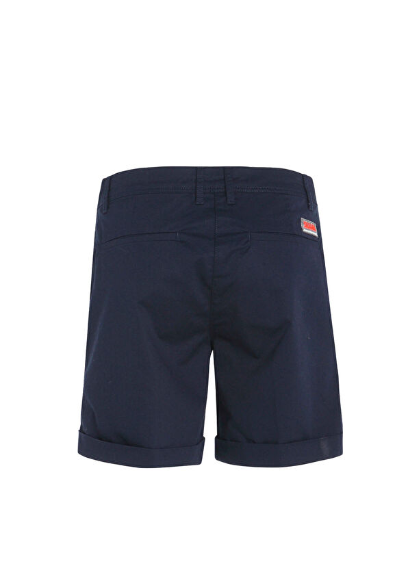 Slam Deck Ws Chino Navy Blue Women's Sports Shorts - 2