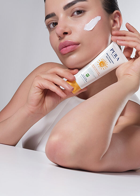 PURA Just for purity Geniş Spektrumlu UVA/UVB SPF50+ Koruyucu Güneş Kremi 75 ml - 2